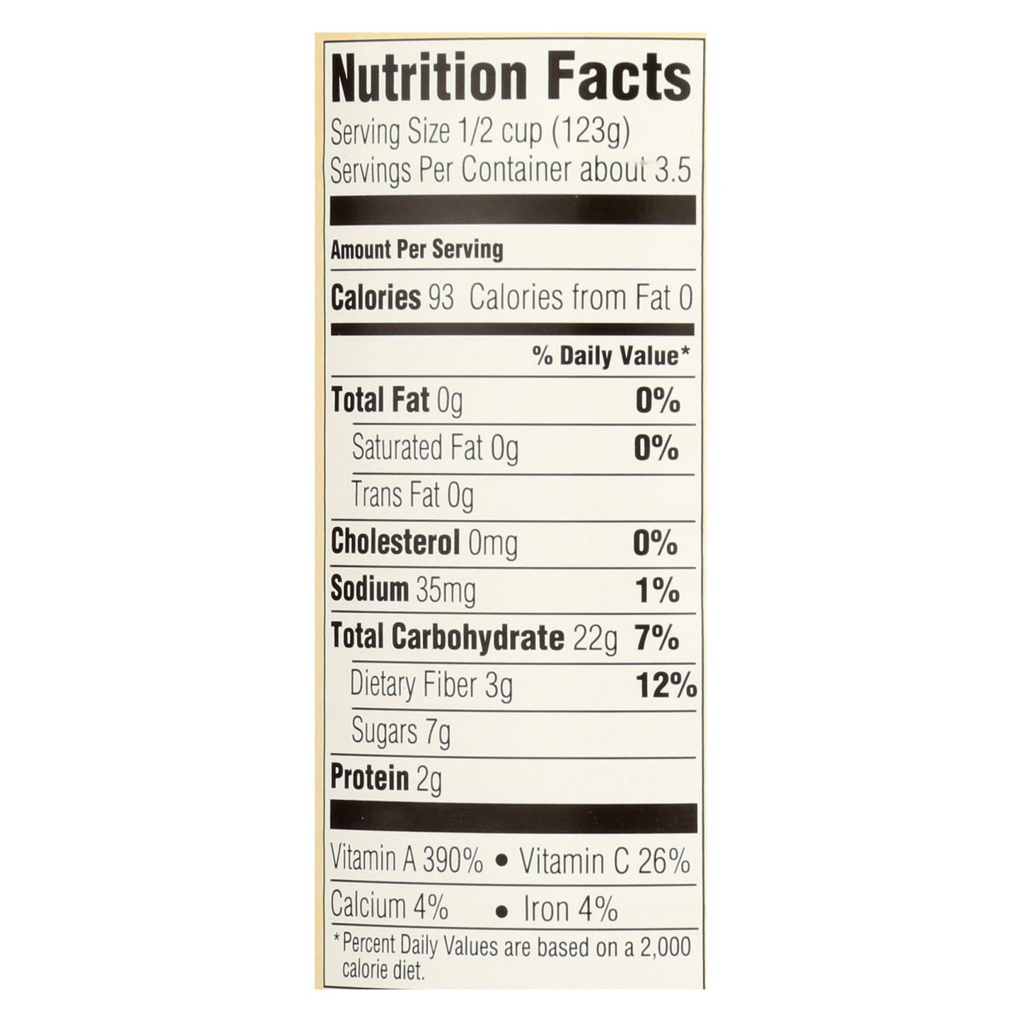 Organic Sweet Potato Puree, 15 oz (Case of 12)