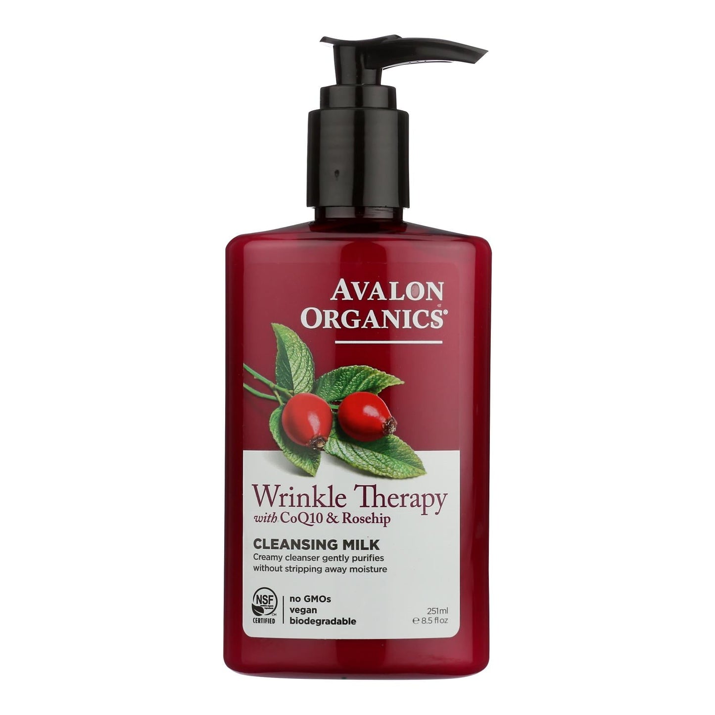 Avalon Organics CoQ10 Facial Cleansing Milk - 8.5 fl oz