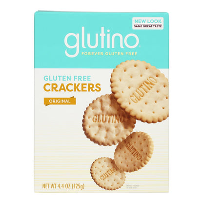 Glutino Original Crackers - Case Of 6 - 4.4 Oz.