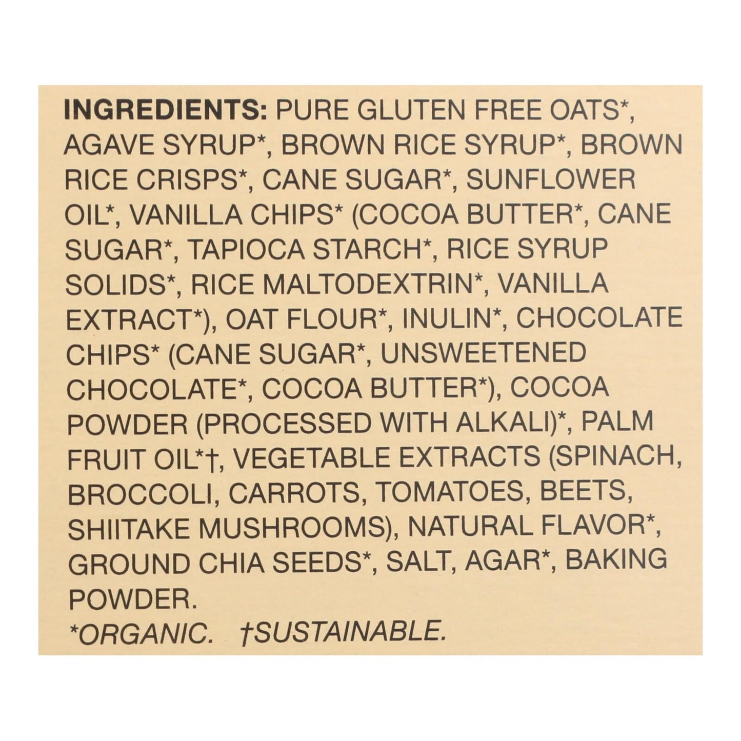 Made Good - Granola Bar Cookies & Cream - Case of 6 - .85 OZ