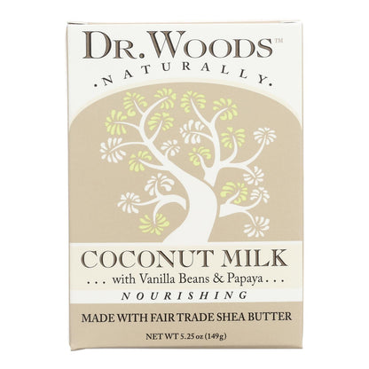 Dr. Woods Bar Soap Coconut Milk - 5.25 Oz