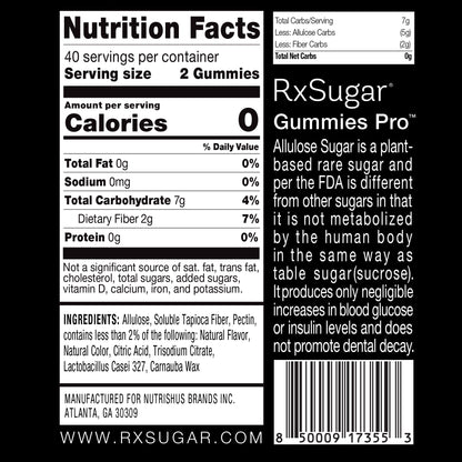 RxSugar Gummies Pro