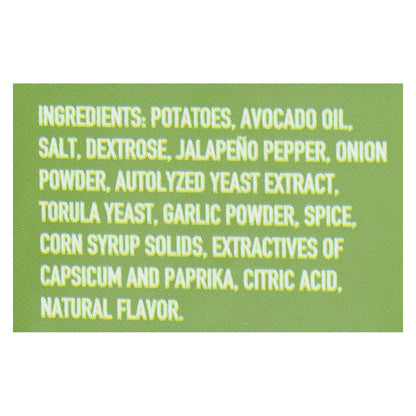 Boulder Canyon Jalapeno Kettle Chips, Avocado Oil, 12-Pack