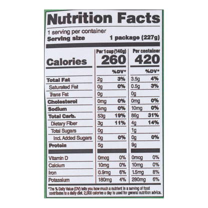 Lotus Foods - Rice Brn Jas Pouch - Case Of 6-8 Oz