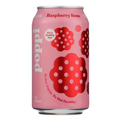Poppi - Prebio Soda Raspberry Rse - Case Of 12-12 Fz