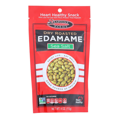 Seapoint Farms Sea Salt Edamame, 12-Pack, 4 Oz