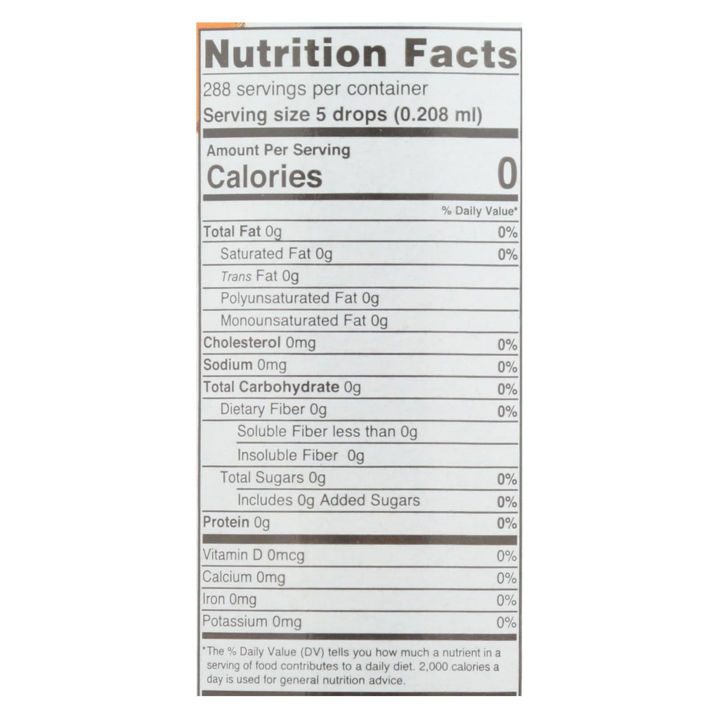 Sweet Leaf Sweet Drops Sweetener Valencia Orange - 2 Fl Oz