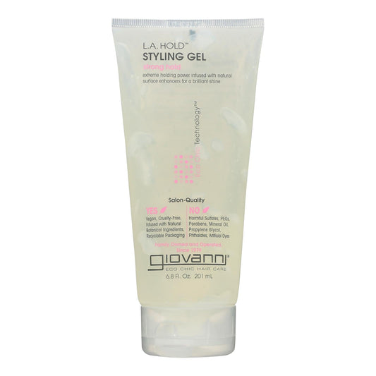 Giovanni L.a. Natural Styling Gel Strong Hold - 6.8 Fl Oz