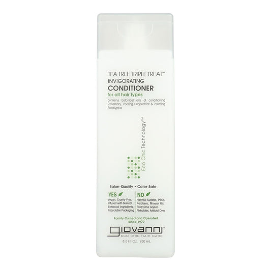 Giovanni Conditioner Tea Tree Triple Treat - 8.5 Fl Oz