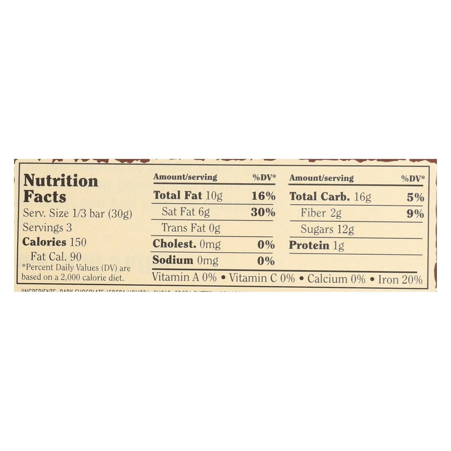 Chocolove Dark Chocolate Coffee Crunch Bars - 3.2 oz, 12 Pack