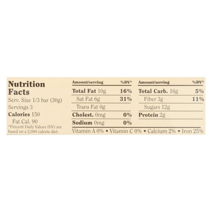 Chocolove Dark Chocolate Ginger Bars - 3.2 oz, Case of 12