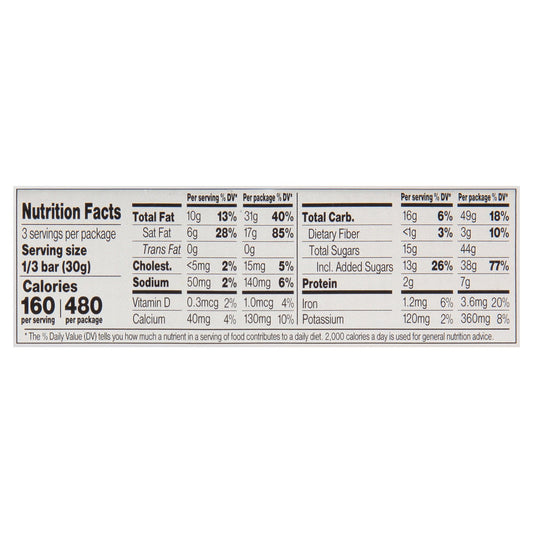 Chocolove Peanut Butter Milk Chocolate Bars, 10-Pack