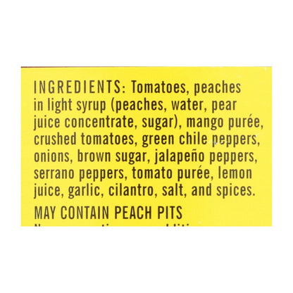 Desert Pepper Medium Peach Mango Salsa, 6-Pack (16 Oz)