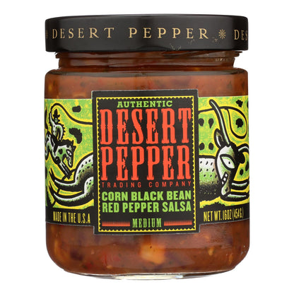 Desert Pepper Medium Corn & Black Bean Salsa, 6-Pack (16 oz)