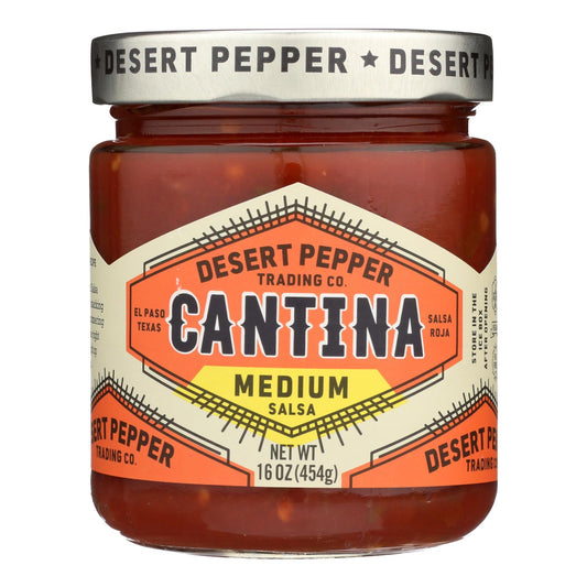 Desert Pepper Medium Red Salsa, 16 Oz, Case of 6