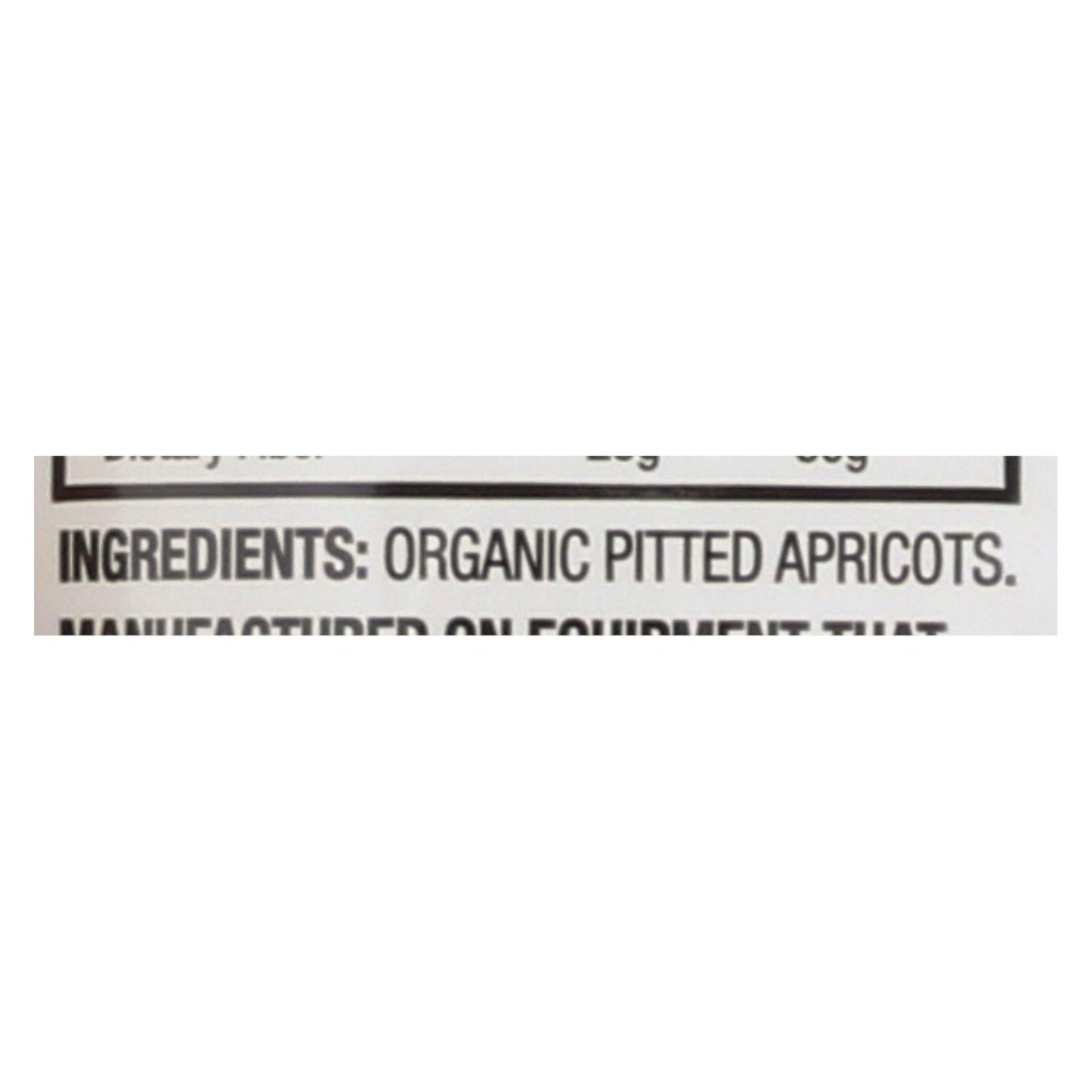 Organic Dried Apricots - 6 Pack - 6 Oz Each