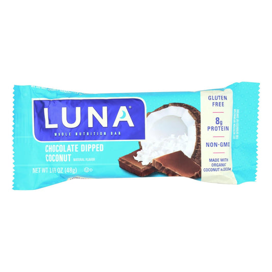 Luna Bar - Chocolate Coconut - 15 Bars, 1.69 oz Each