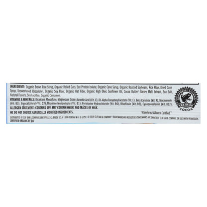 Clif Bar - Organic Chocolate Chip - Case of 12 - 2.4 oz