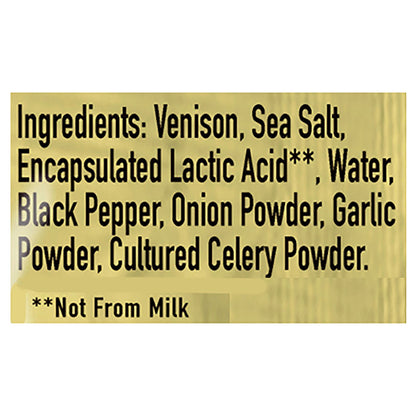 Epic - Bar Venison Sea Salt And Pepper - Case Of 12-1.3 Oz