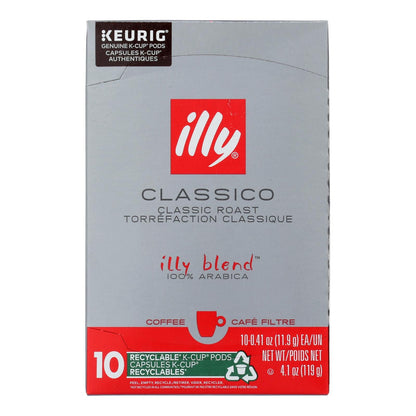 Illy Caffe Medium Roast Coffee K-Cups, 6 Packs of 10