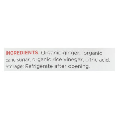 The Ginger People Organic Minced - Case Of 12 - 6.7 Oz.