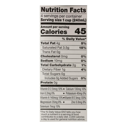 So Delicious Unsweetened Coconut Milk - 32 Fl Oz, Case of 12