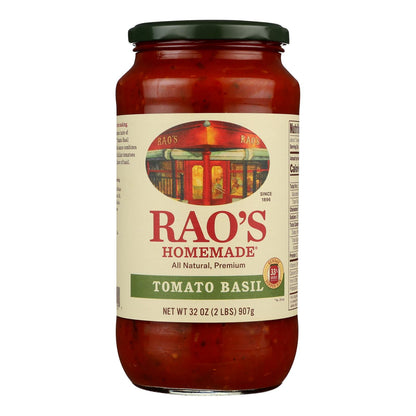 Rao's Tomato Basil Sauce - Case of 6 - 32 OZ