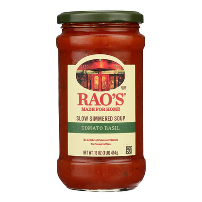 Rao's Specialty Food - Soup Tomato Basil - Case of 6 - 16 OZ