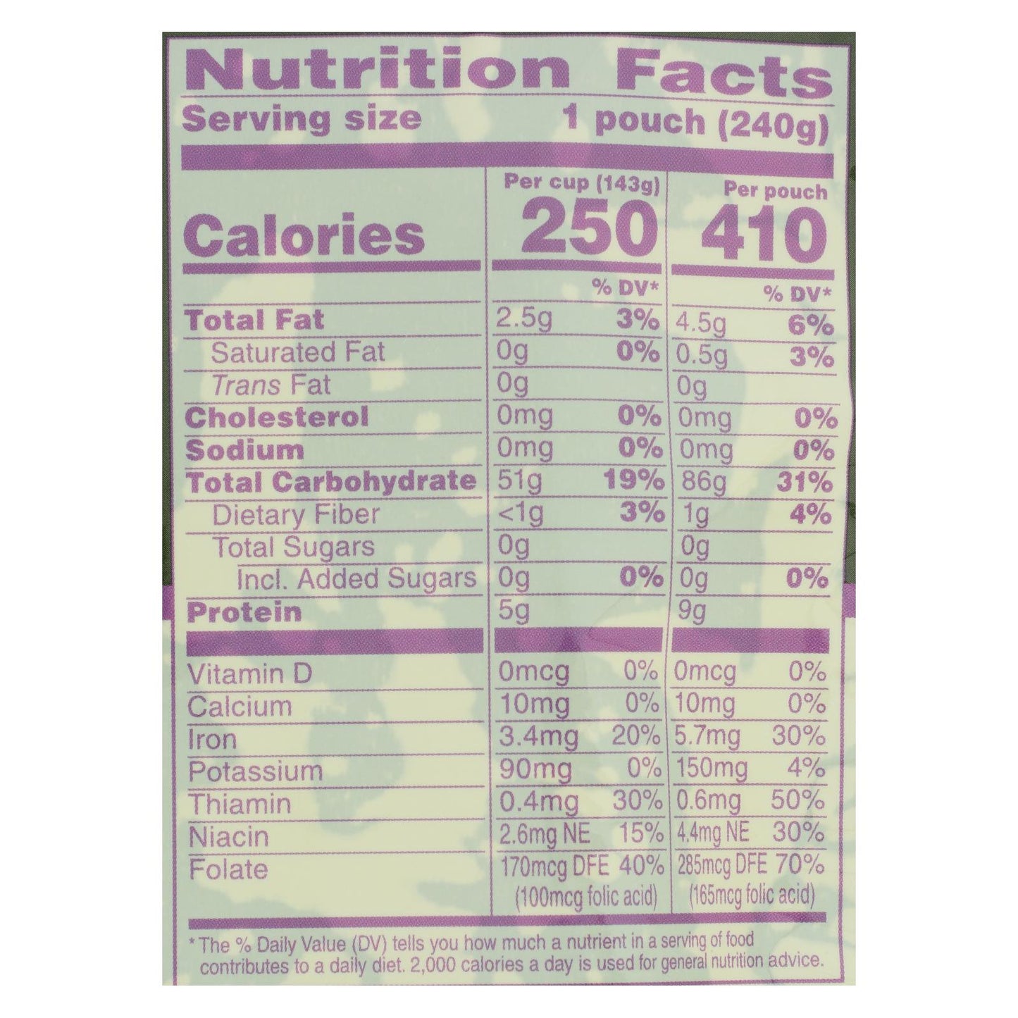 Seeds Of Change Jasmine Rice, 8.5 Oz, Case of 12