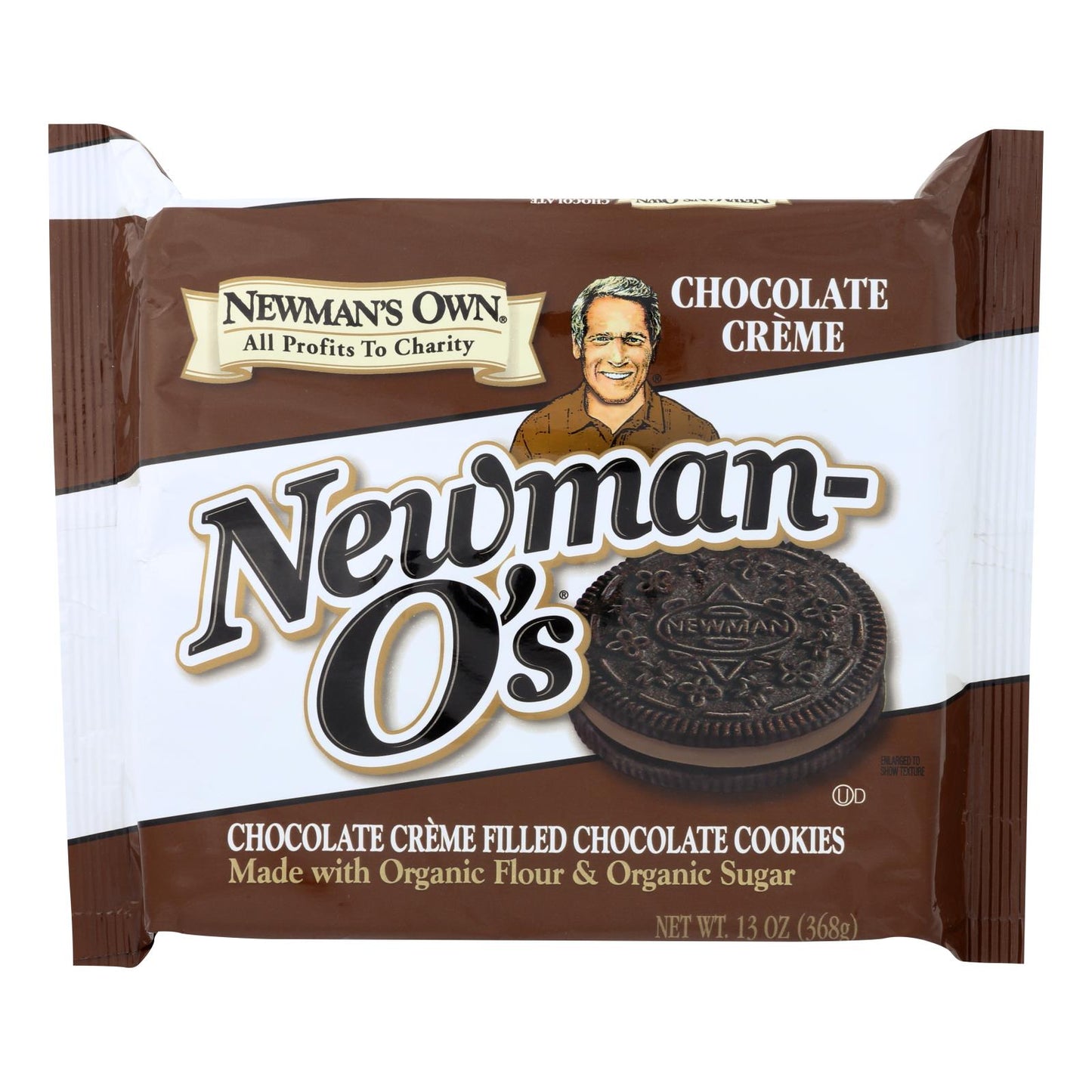 Newman's Own Organic Chocolate Creme Cookies 13oz, 6-Pack