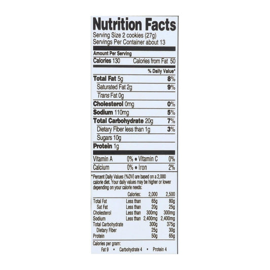 Newman's Own Organic Chocolate Creme Cookies 13oz, 6-Pack