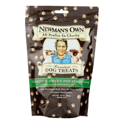 Newman's Own Organic Turkey & Sweet Potato Treats, 6x10oz
