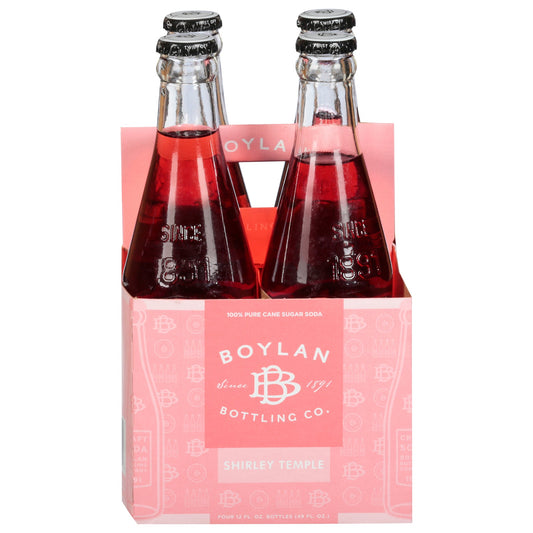 Boylan Bottling - Soda Shirley Temple - Case of 6-4/12 FZ