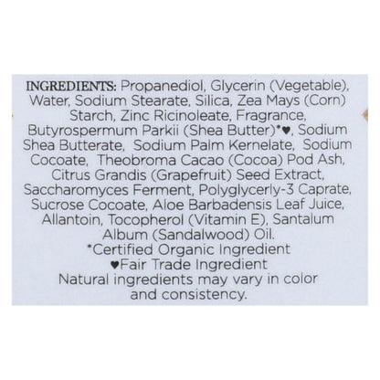 Nubian Heritage African Black Soap Deodorant, 2.25 Oz