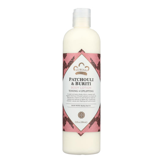 Nubian Heritage Patchouli & Buriti Lotion - 13 oz