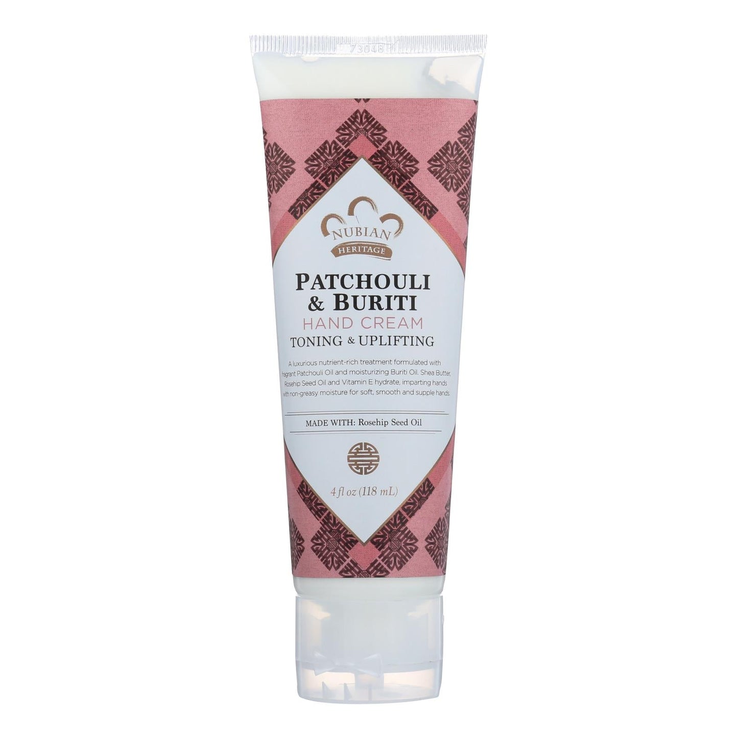 Nubian Heritage Patchouli & Buriti Hand Cream, 4 oz