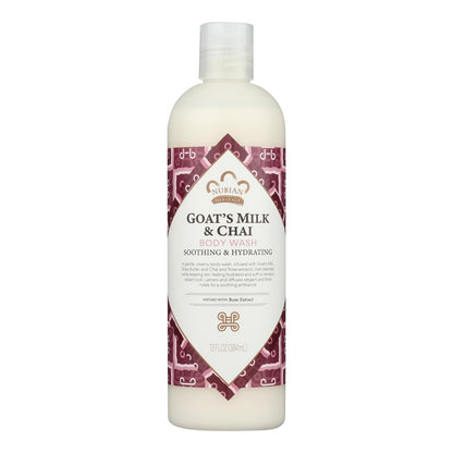 Nubian Heritage Body Wash Goat's Milk And Chai - 13 Fl Oz