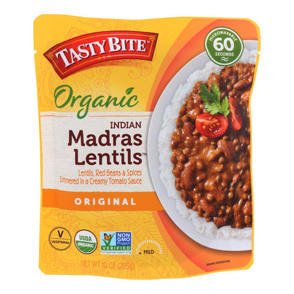 Tasty Bite Madras Lentils - Indian Entree, 10 Oz, 6-Pack
