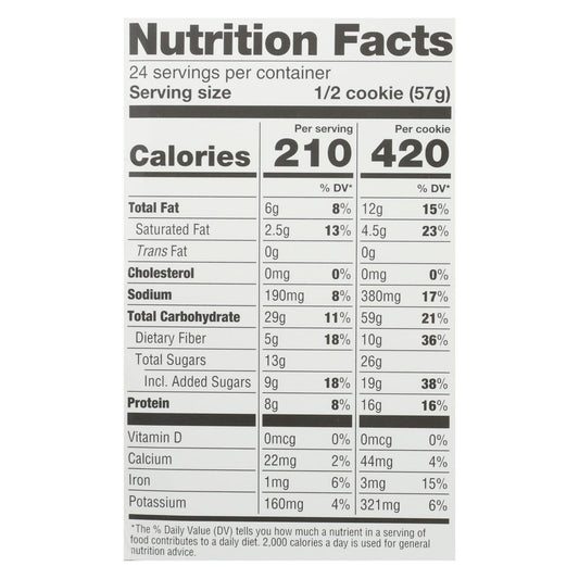 Lenny & Larry's Oatmeal Raisin Cookies, 4oz, Case of 12