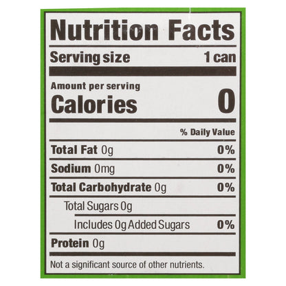 Nixie Lime Ginger Sparkling Water, 3 Cases of 8/12 FZ