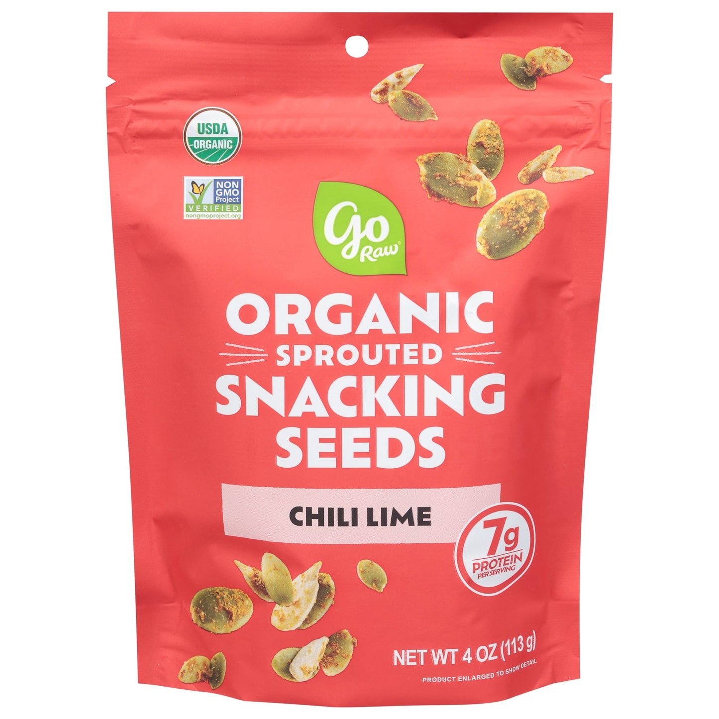 Go Raw - Snack Seed Og2 Chili Lime - CS of 6-4 OZ