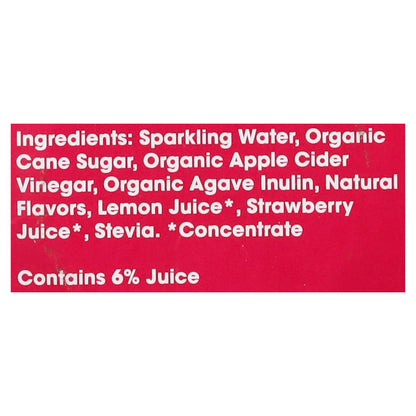 Poppi - Prebio Soda Straw Lemon - CS of 6-4/12 FZ