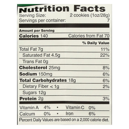 Tate's Double Chocolate Chip Cookies, 12 Pack (7 Oz Each)