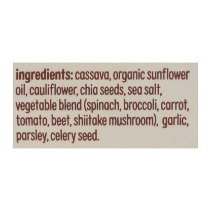 Cauliflower Tortilla Chips Sea Salt, 12-Pack (4.5 oz each)