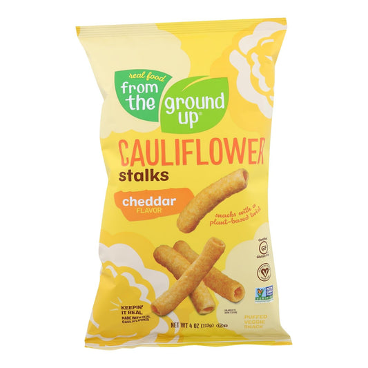 Cauliflower Cheddar Stalks - Case of 12 (4 OZ Each)