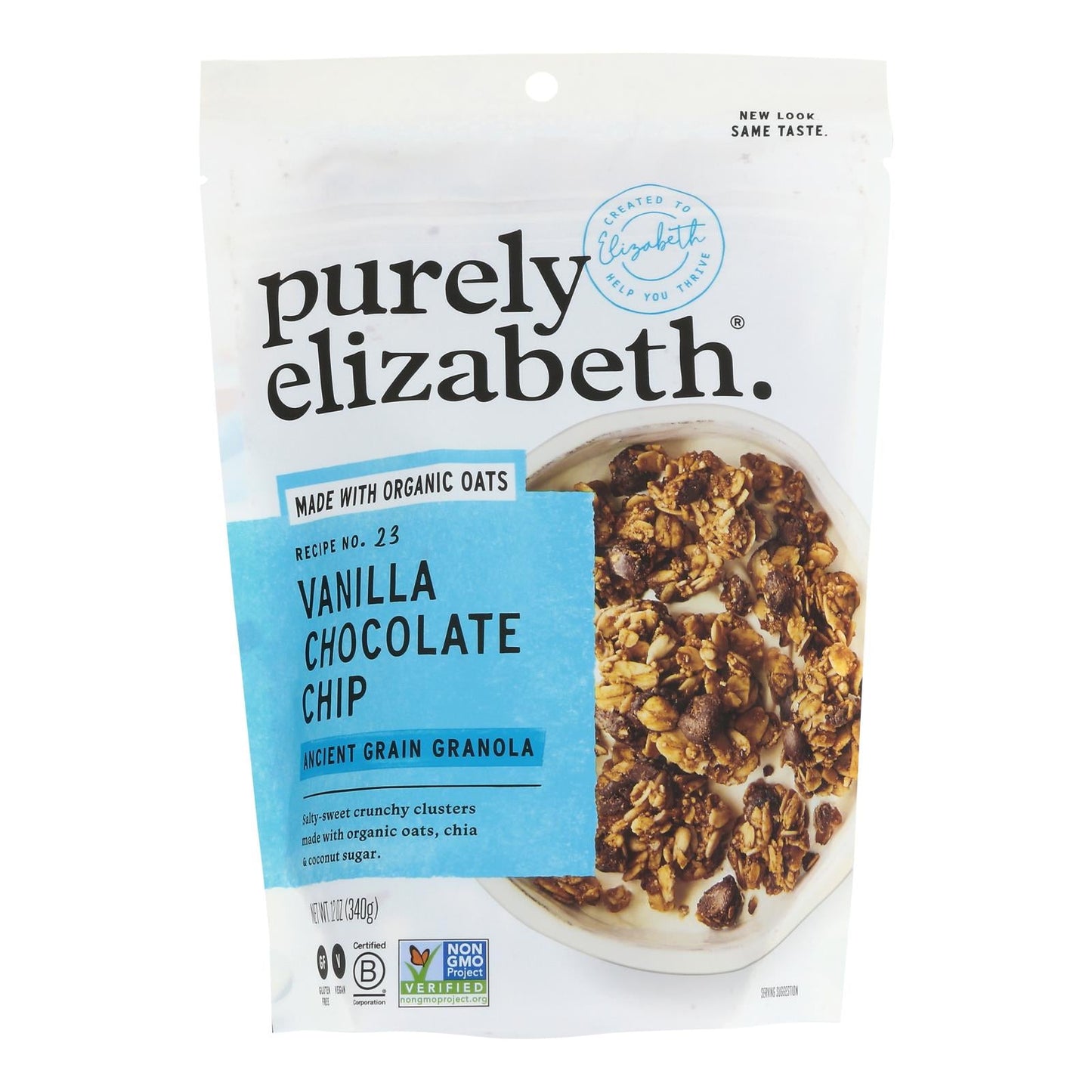 Purely Elizabeth Vanilla Choc Granola - 6 Pack, 12 Oz Each