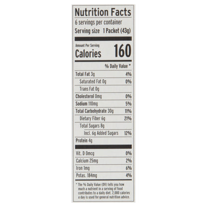 Purely Elizabeth Blueberry Oatmeal 6 Pack - 9.12 OZ Each