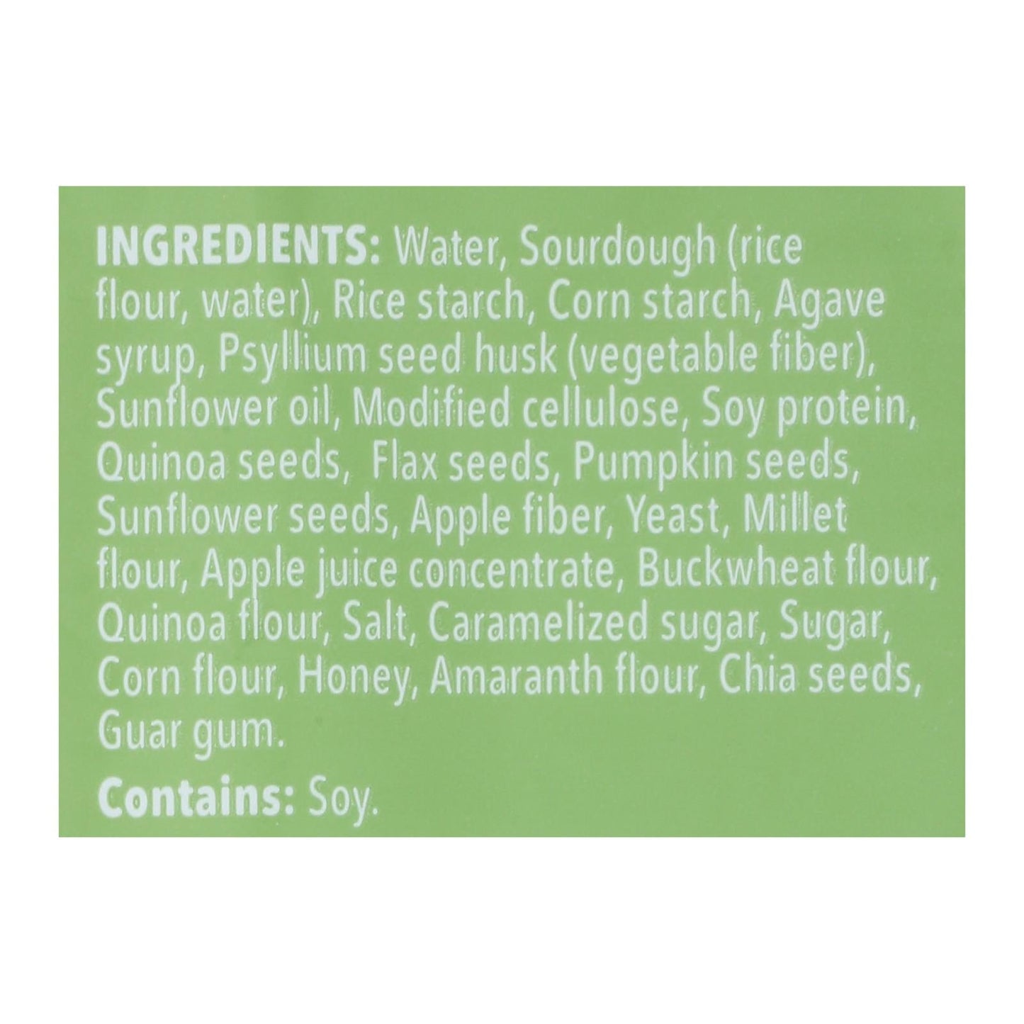 Schar - Bread Artsn Bkr 10grn&sds - Case Of 8-14.1 Oz