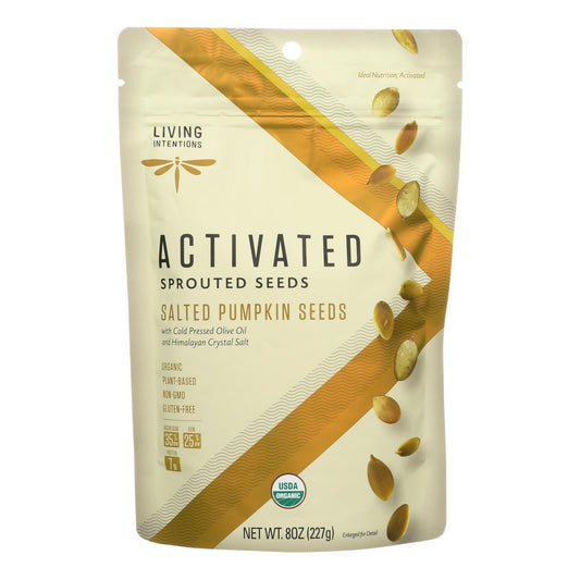 Organic Sprouted Pumpkin & Sunflower Seeds, 6-Pack, 8 Oz