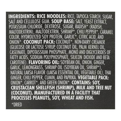 Snapdragon Rice Noodle Bowl Singapore Curry 6-Pack